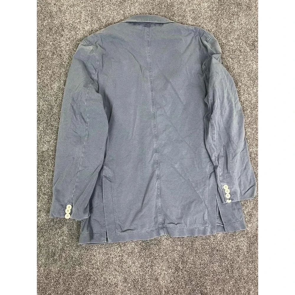 Circolo 1901 Blazer‎ Mens 54 (Fits US 40) Blue Stretch Unstructured Sport Coat